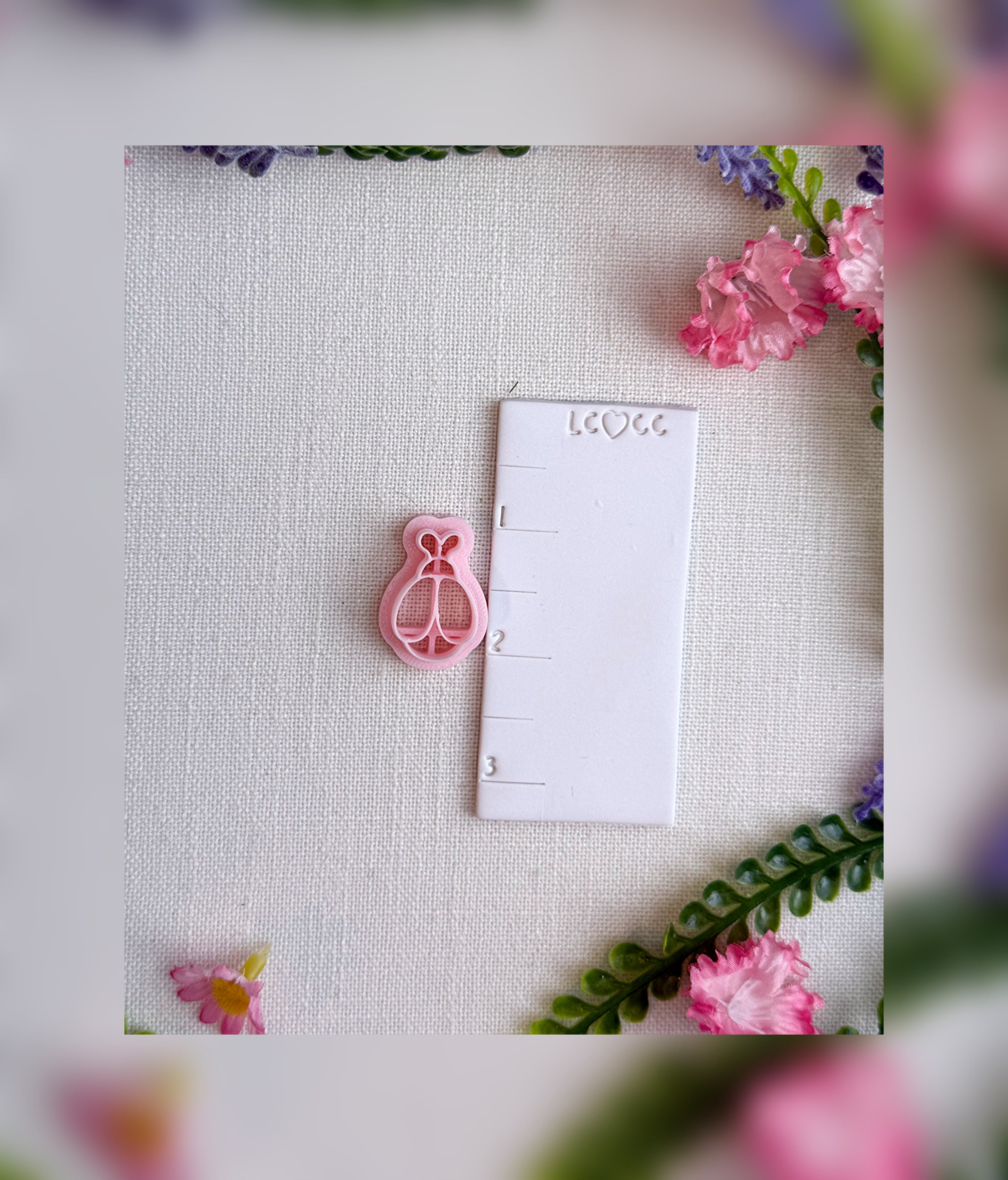 Blushing Beetle Clay Cutter – Polymer Clay Tool