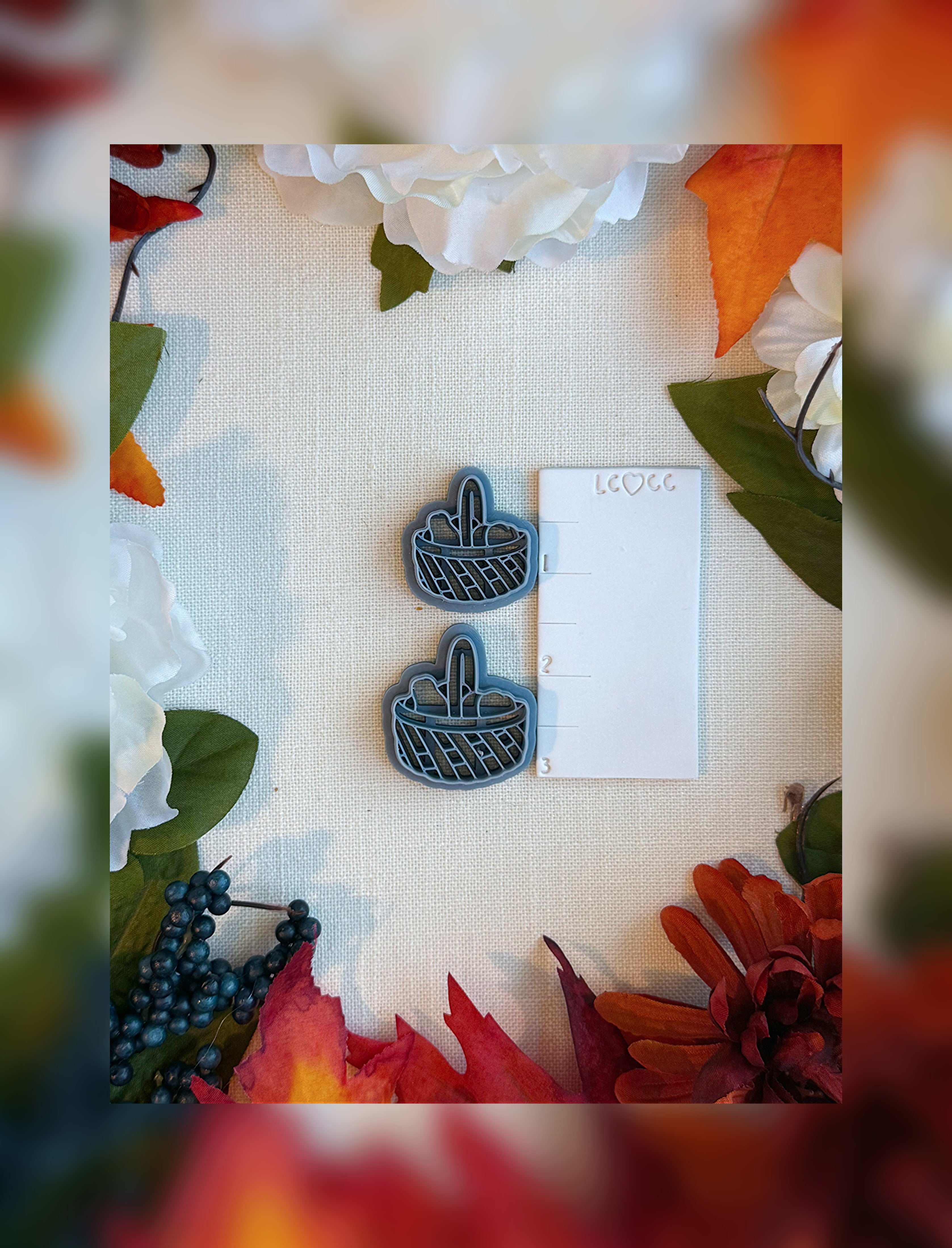 Harvest Basket Clay Cutter – Polymer Clay Tool