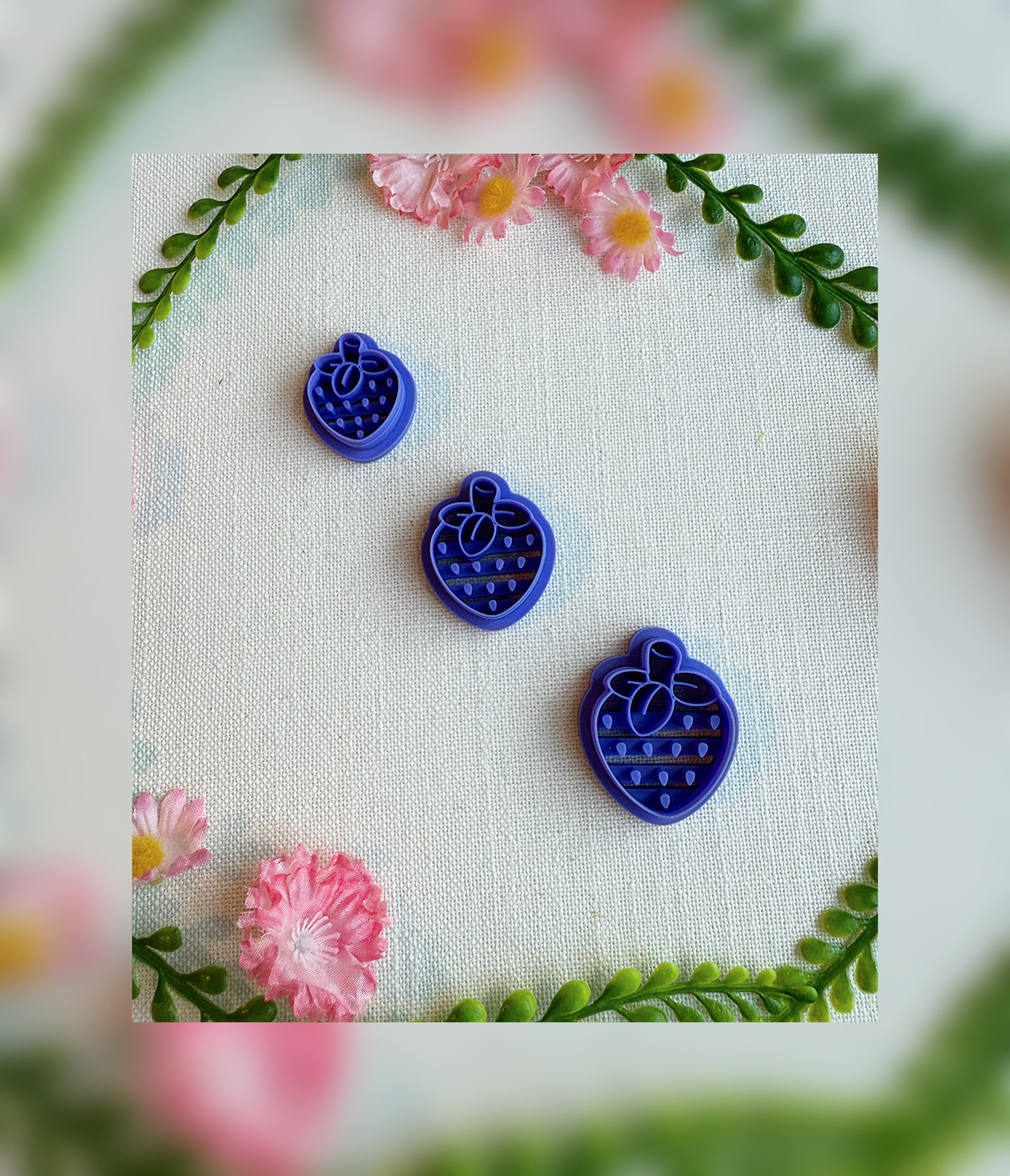 Strawberry Jam Clay Cutter | Polymer Clay Tool