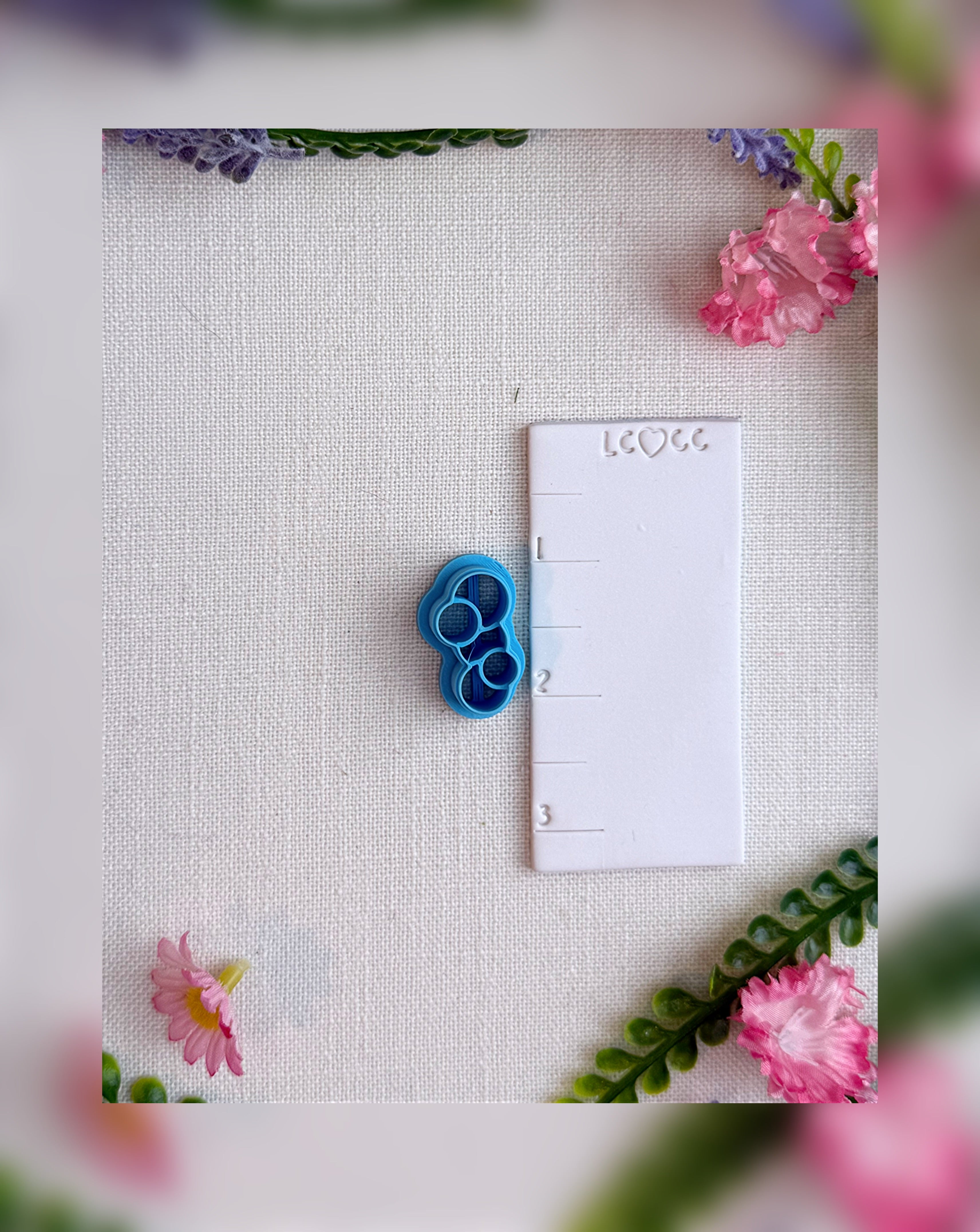 Trailing Bubbles Clay Cutter – Polymer Clay Tool