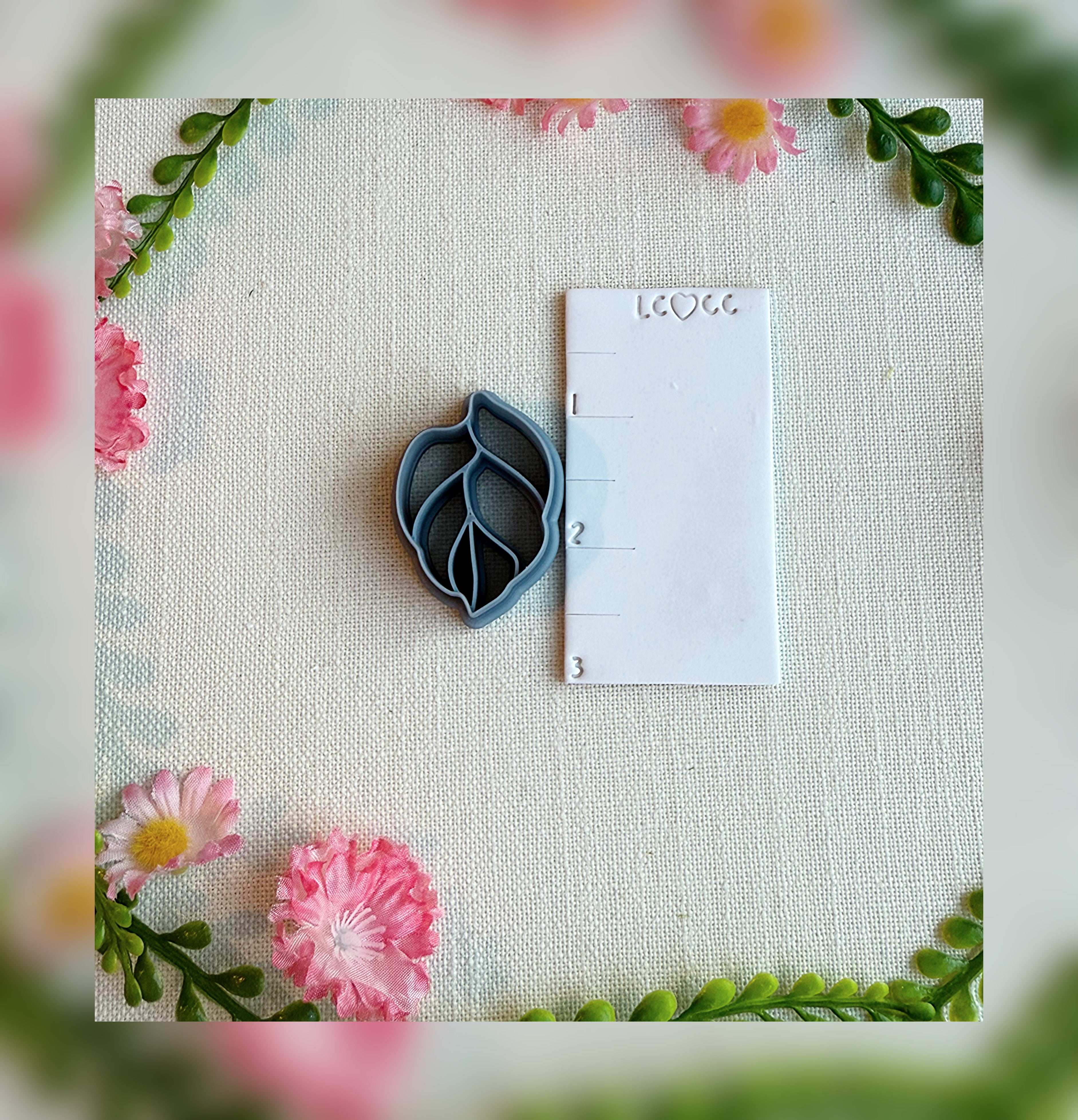 Citrus Grove Leaf Clay Cutter – Polymer Clay Tool