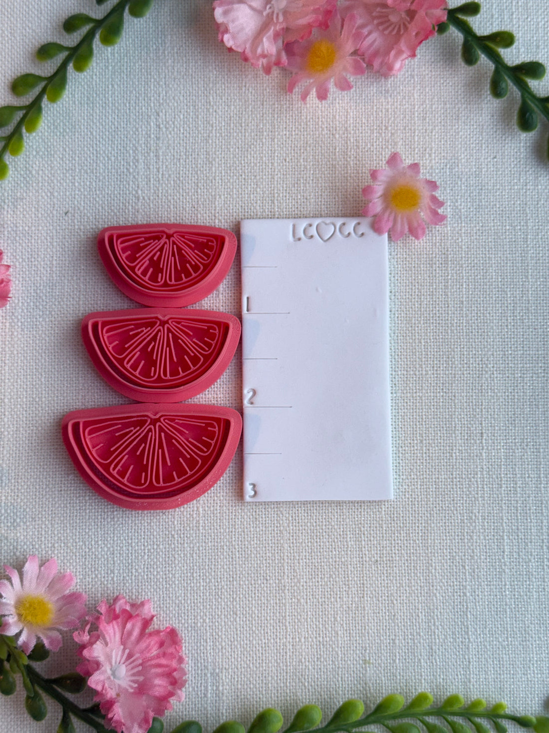 Citrina Wedge Clay Cutter – Polymer Clay Tool