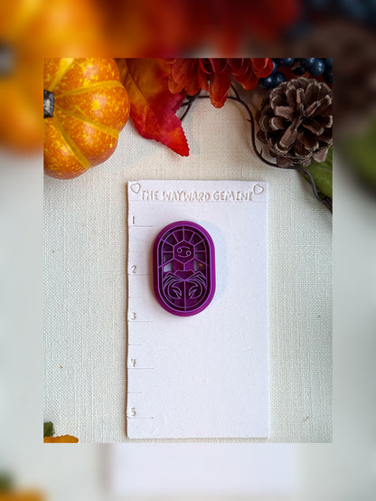Celestial Cancer Clay Cutter – Polymer Clay Tool for Astrological Creations