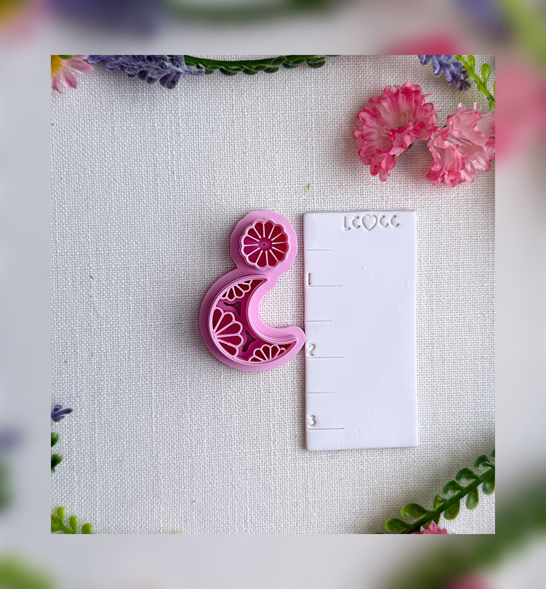 Celestial Bloom Clay Cutter – Polymer Clay Tool