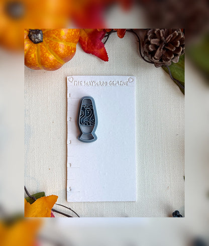 🧪 Spooklight Lava Lamp Clay Cutter – Polymer Clay Tool for Halloween