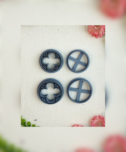 Celestial Cathedral Window Clay Cutter – Polymer Clay Tool