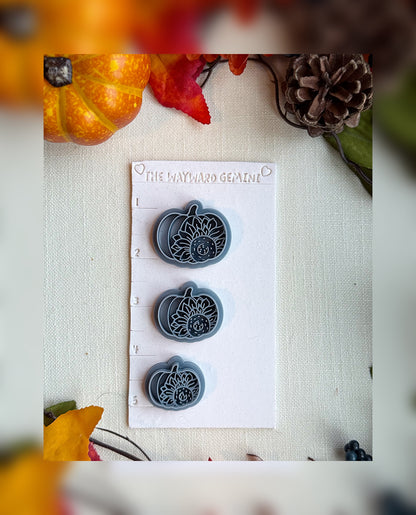 🌻 Harvest Bloom Clay Cutter – Polymer Clay Tool