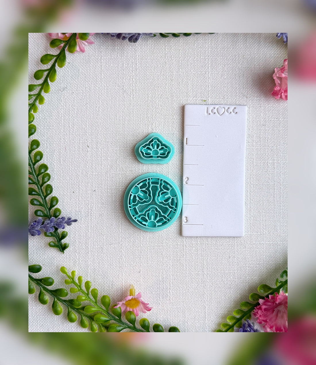 Forget-me-not Faerie Ring Clay Cutter Set – Polymer Clay Tool