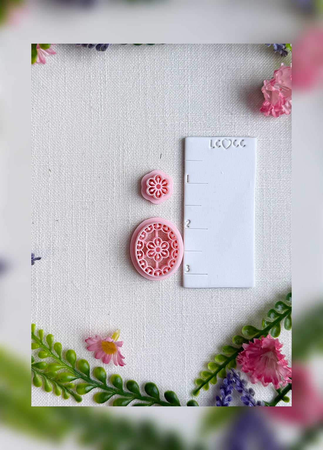 Blossom Whisper Faerie Ring Clay Cutter –  Polymer Clay Tool