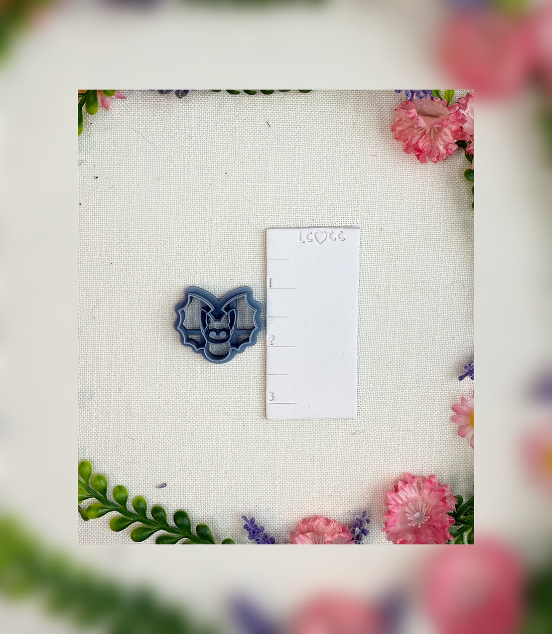 🦇 Midnight Bat &amp; Mini Outfit Cutter Set – Clay Cutter | Polymer Clay Tool
