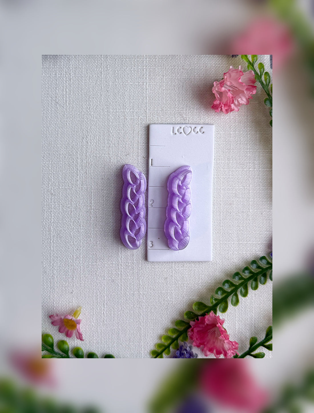 Wisteria Twist Clay Cutter – Polymer Clay Tool