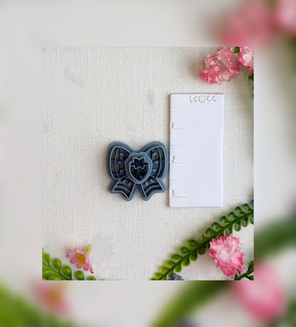 Strawberry Sugar Bows Clay Cutter – Polymer Clay Tool