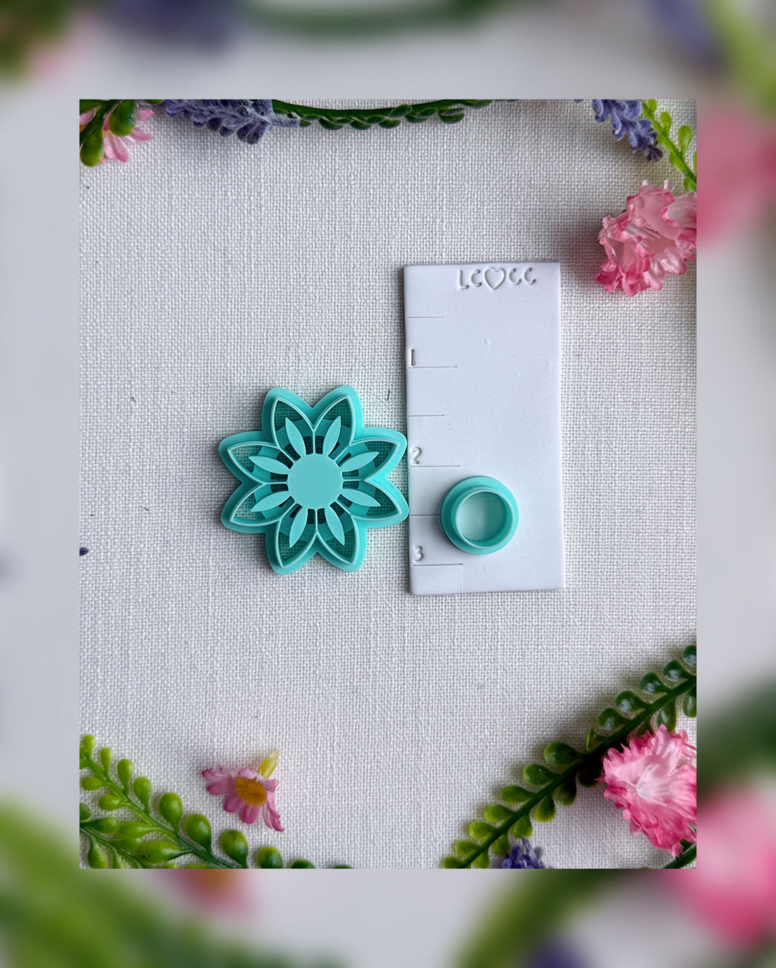 Wild Petal Clay Cutter – Polymer Clay Tool