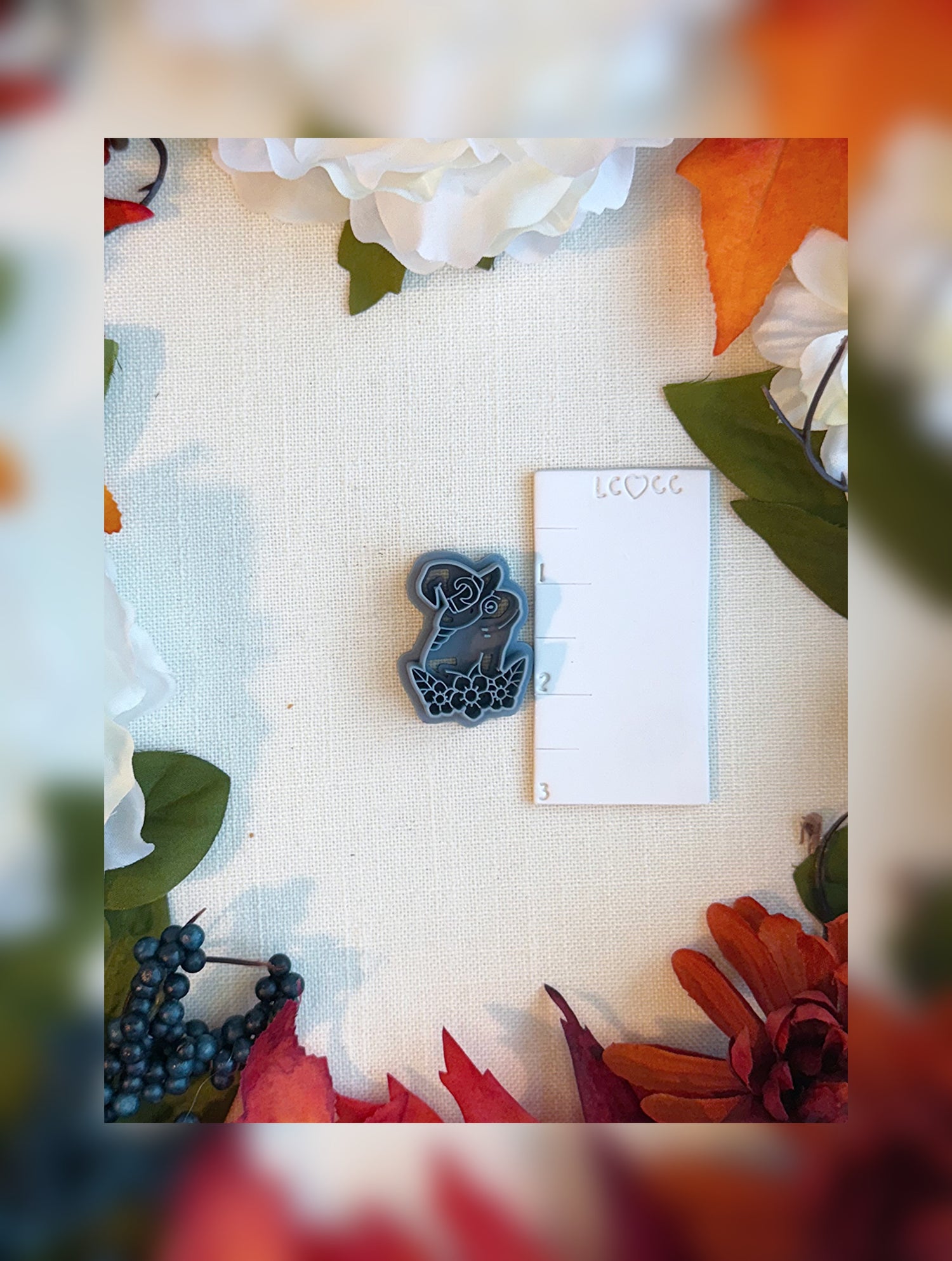 Witchy Faerie Frog Clay Cutter – Polymer Clay Tool