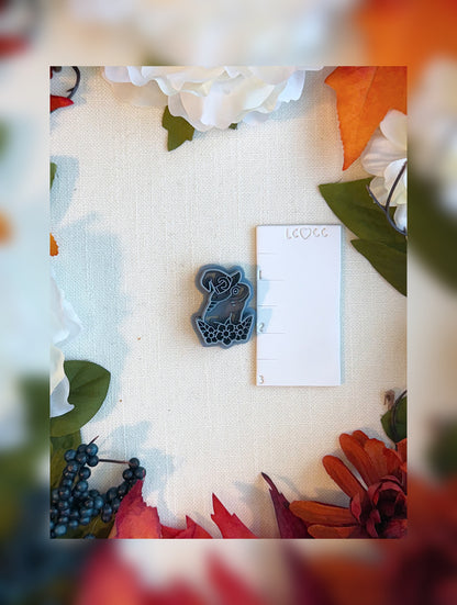 Witchy Faerie Frog Clay Cutter – Polymer Clay Tool