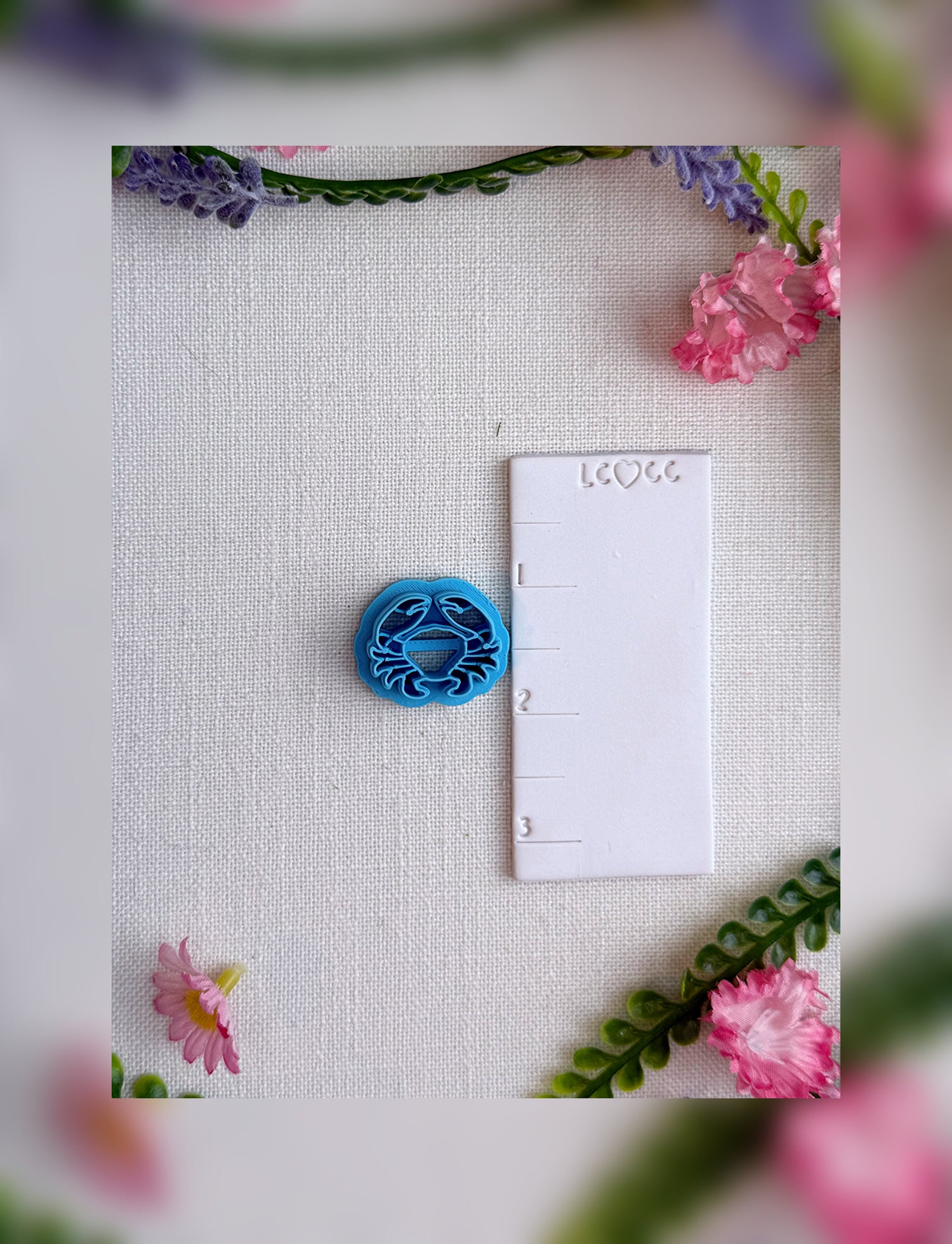 Luna Crab Clay Cutter – Polymer Clay Tool