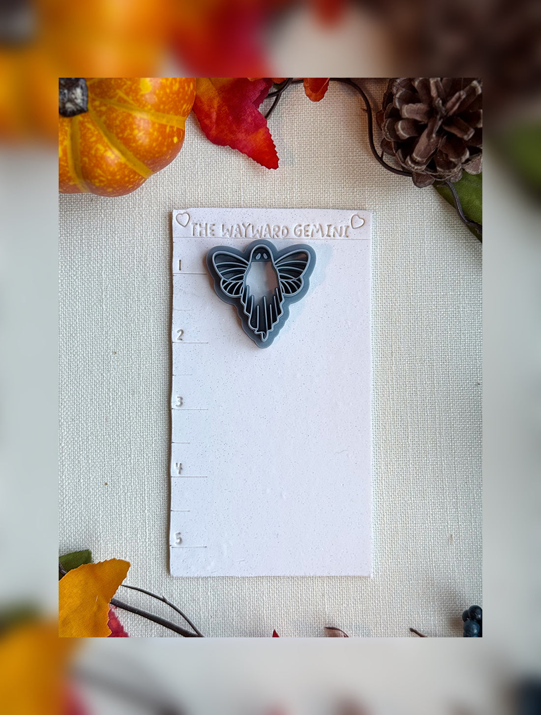👻 Fluttergeist Clay Cutter – Polymer Clay Tool for Halloween