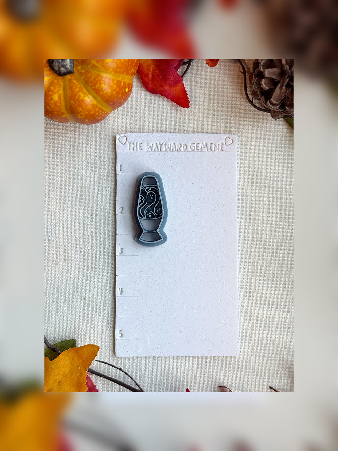🧪 Spooklight Lava Lamp Clay Cutter – Polymer Clay Tool for Halloween