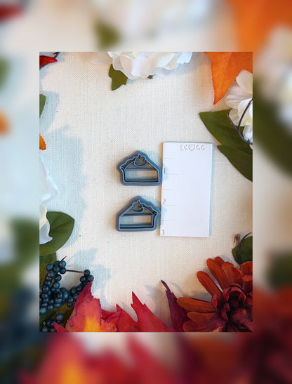 Pumpkin Pie Clay Cutter – Polymer Clay Tool