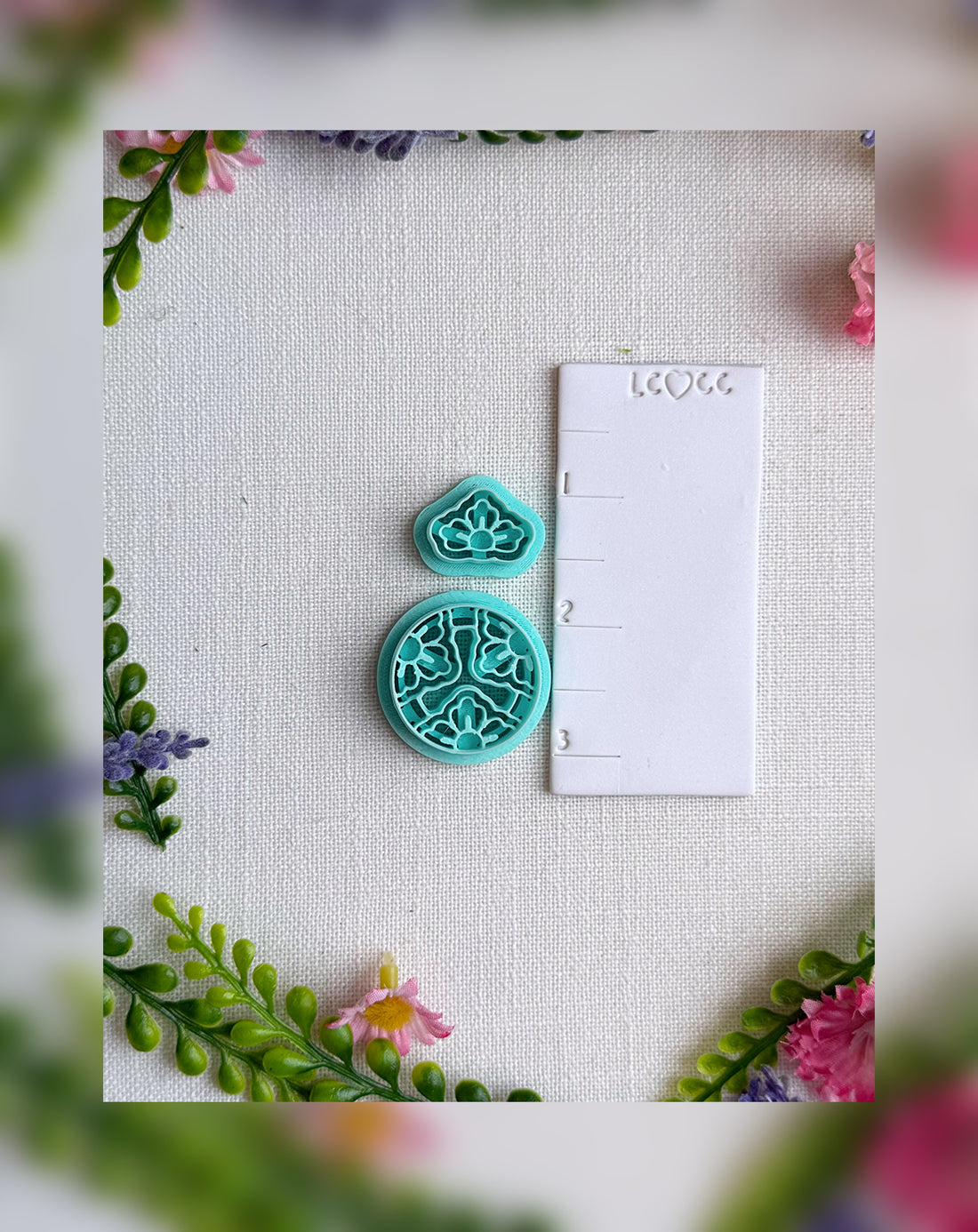 Forget-me-not Faerie Ring Clay Cutter Set – Polymer Clay Tool