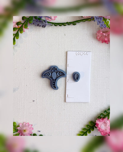 Celestial Tide Manta Ray Clay Cutter – Polymer Clay Tool