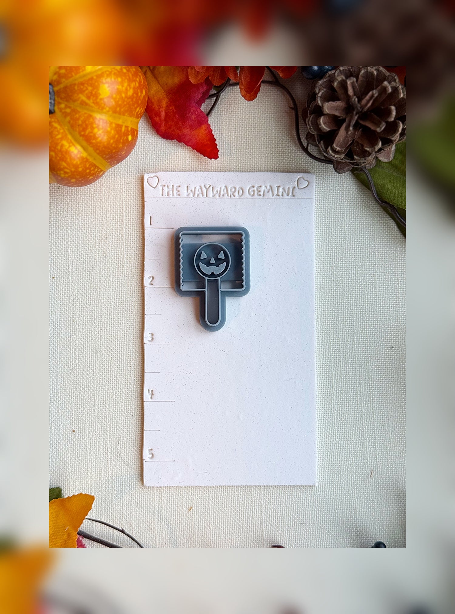 🎃 Jack-o-Pop Clay Cutter – Polymer Clay Tool for Halloween