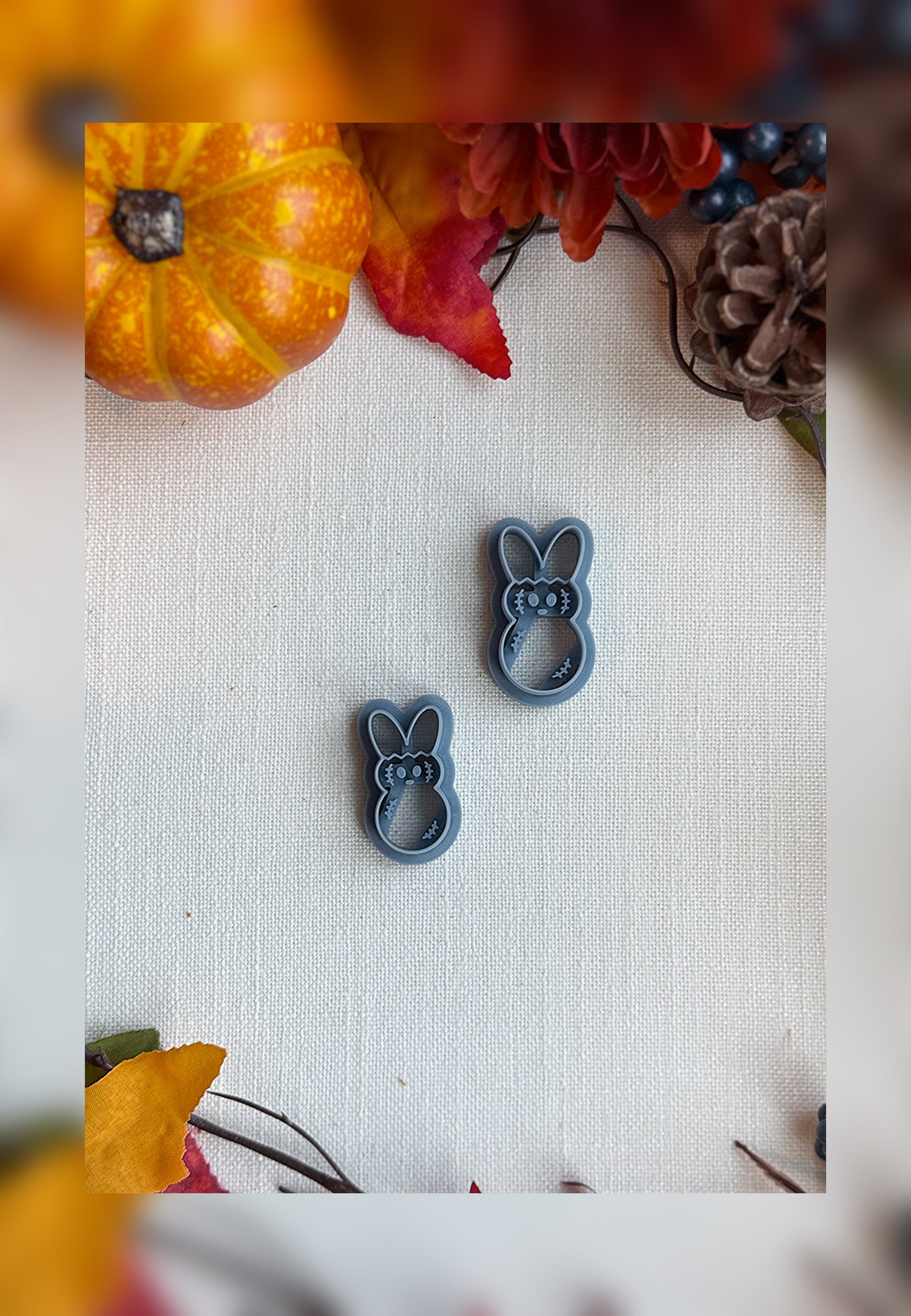 🧷 Frankie Peepstein Clay Cutter – Polymer Clay Tool for Halloween