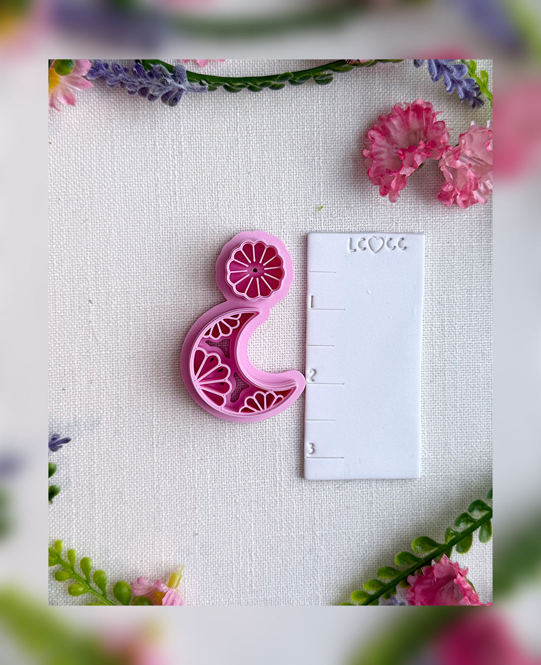 Celestial Bloom Clay Cutter – Polymer Clay Tool