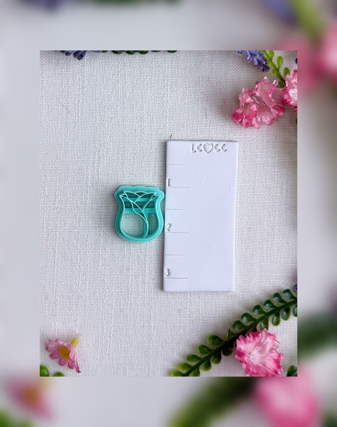 Twilight Rose Clay Cutter – Polymer Clay Tool