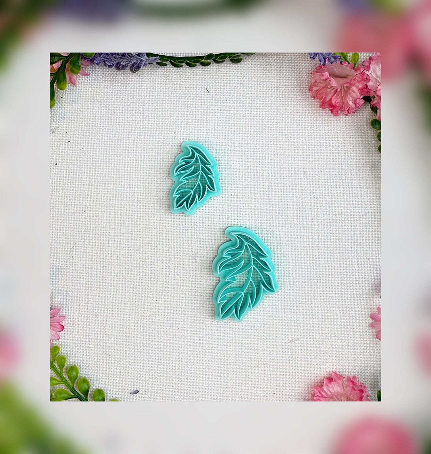 Cascading Fern Leaf Clay Cutter | Polymer Clay Tool