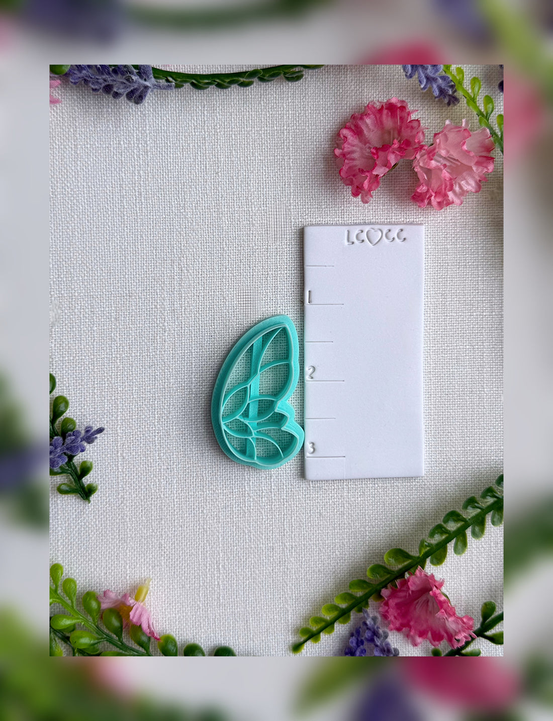 Willow Wing Clay Cutter -  Polymer Clay Tool