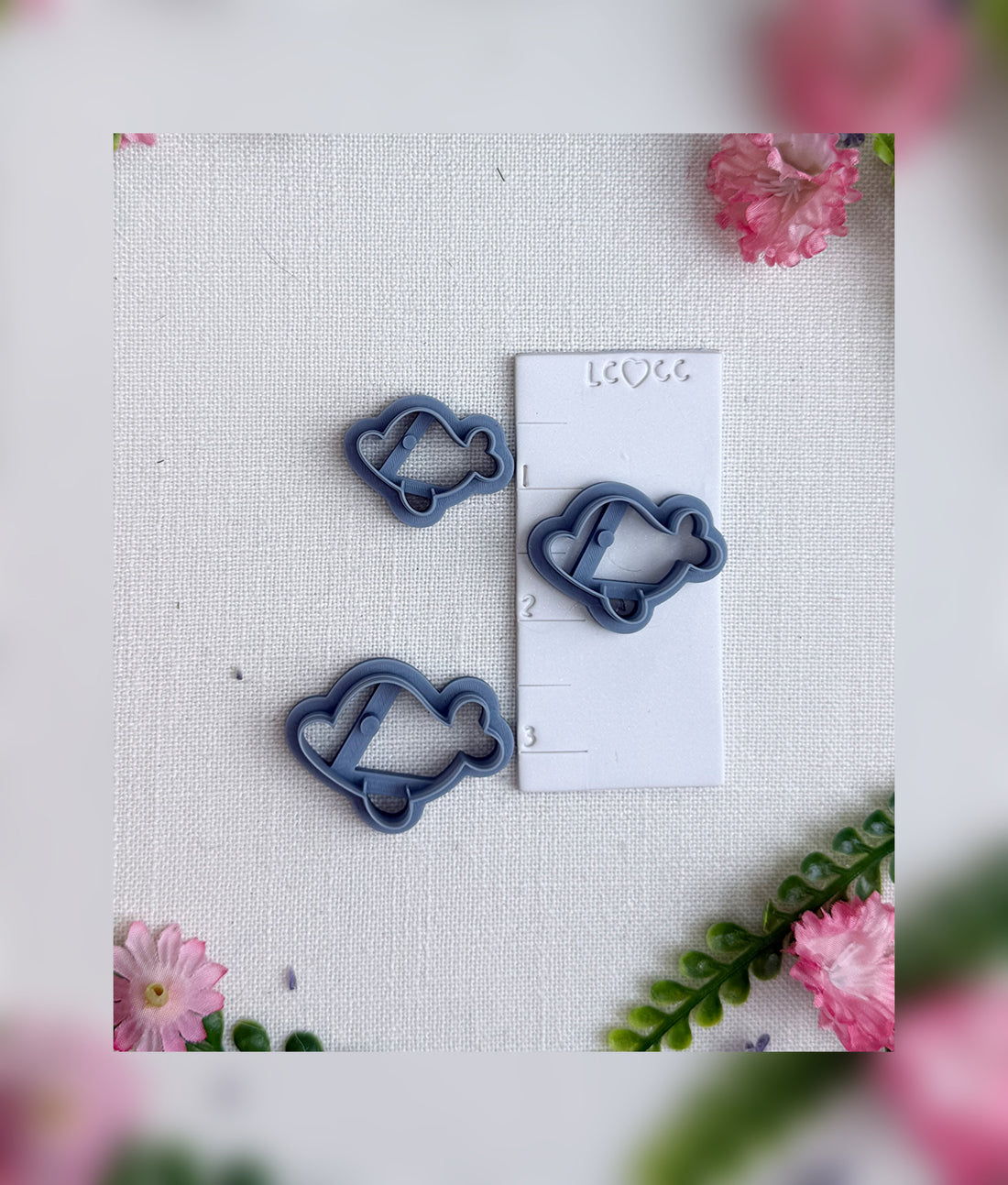 🐬Dancing Dolphin Clay Cutter – Polymer Clay Tool