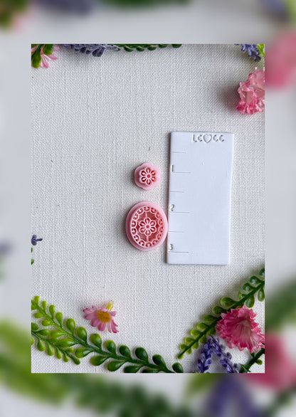 Blossom Whisper Faerie Ring Clay Cutter –  Polymer Clay Tool