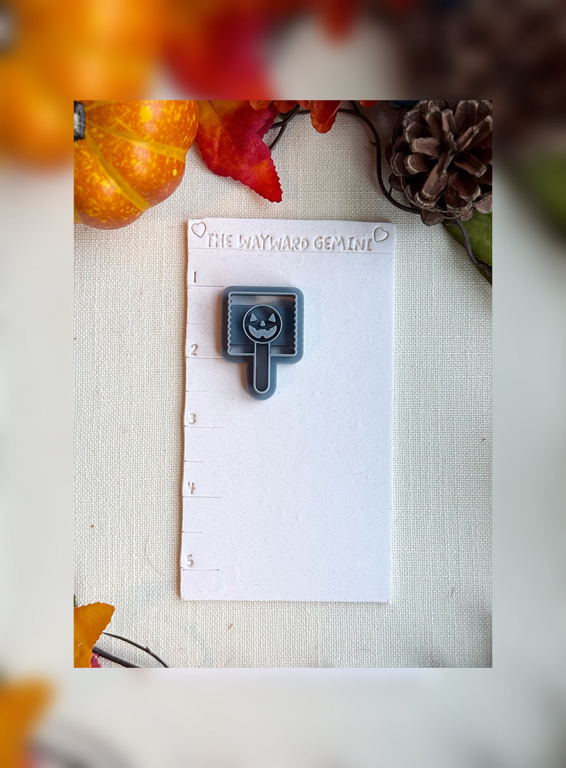🎃 Jack-o-Pop Clay Cutter – Polymer Clay Tool for Halloween