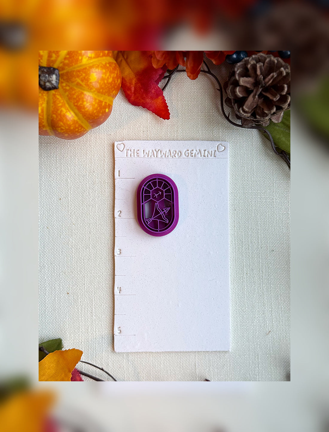 Celestial Sagittarius Clay Cutter – Polymer Clay Tool for Astrological Creations