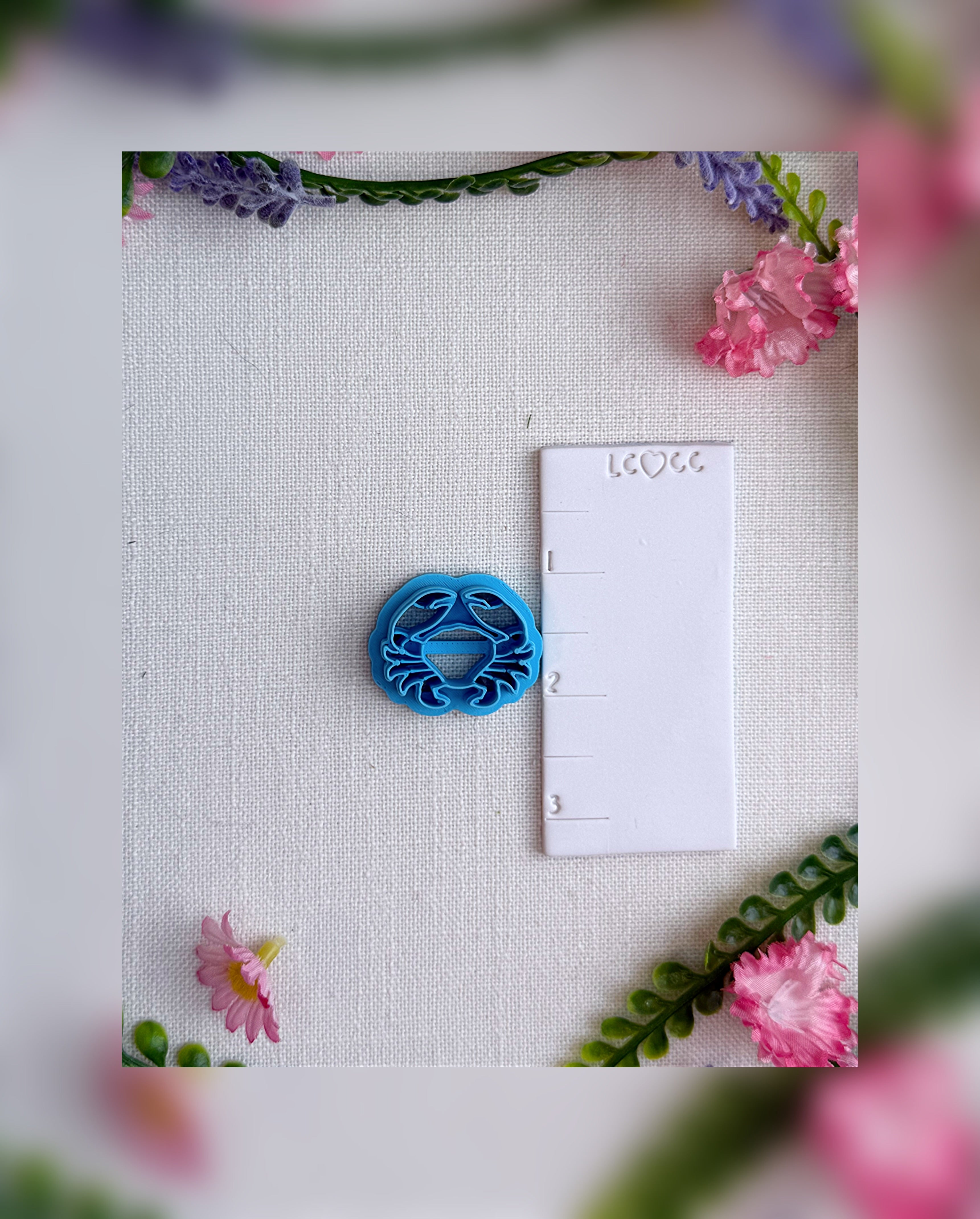 Luna Crab Clay Cutter – Polymer Clay Tool
