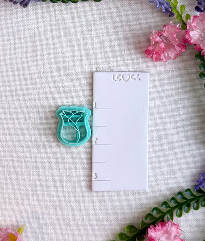 Twilight Rose Clay Cutter – Polymer Clay Tool
