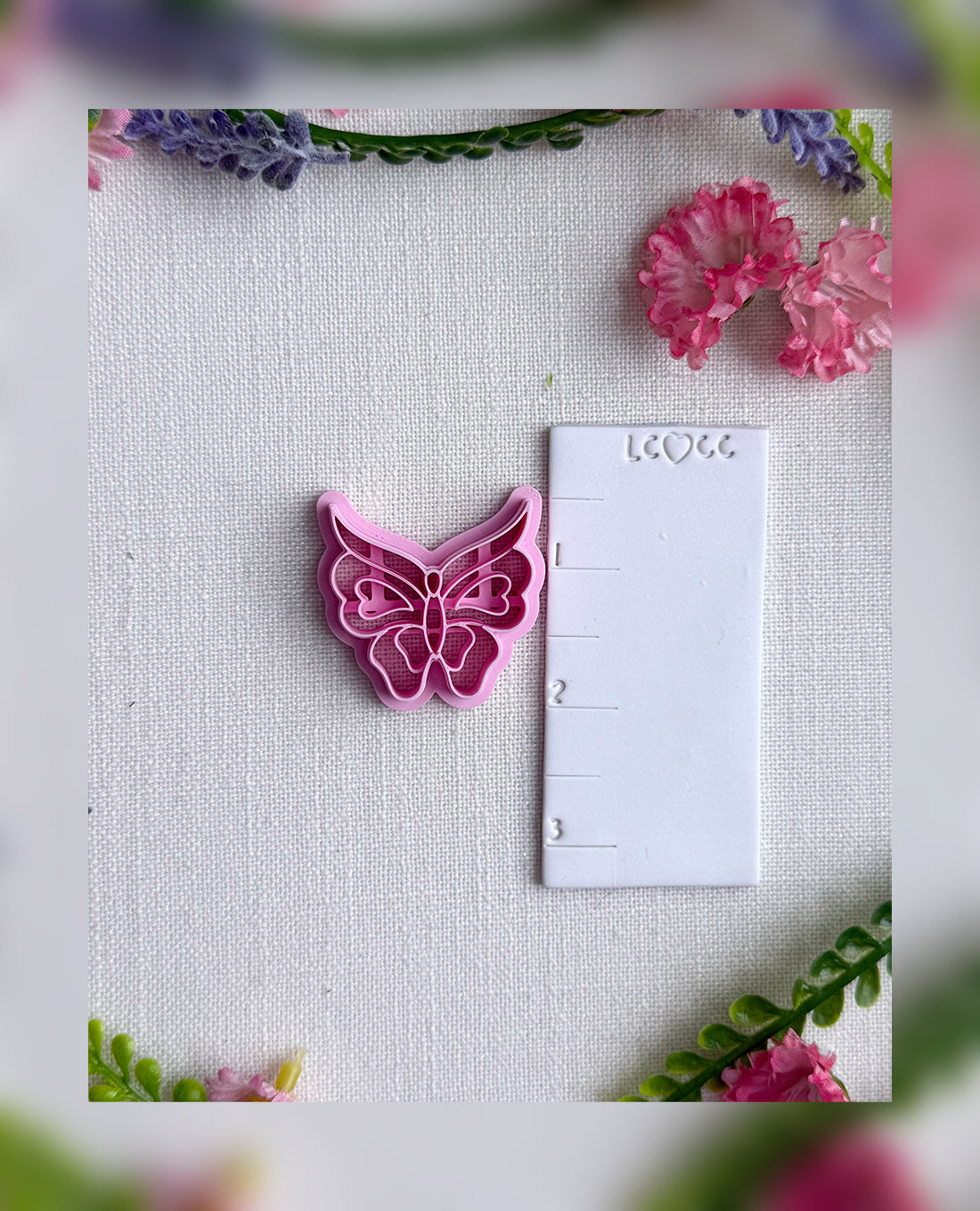 Flutterlace Wings Clay Cutter – Polymer Clay Tool