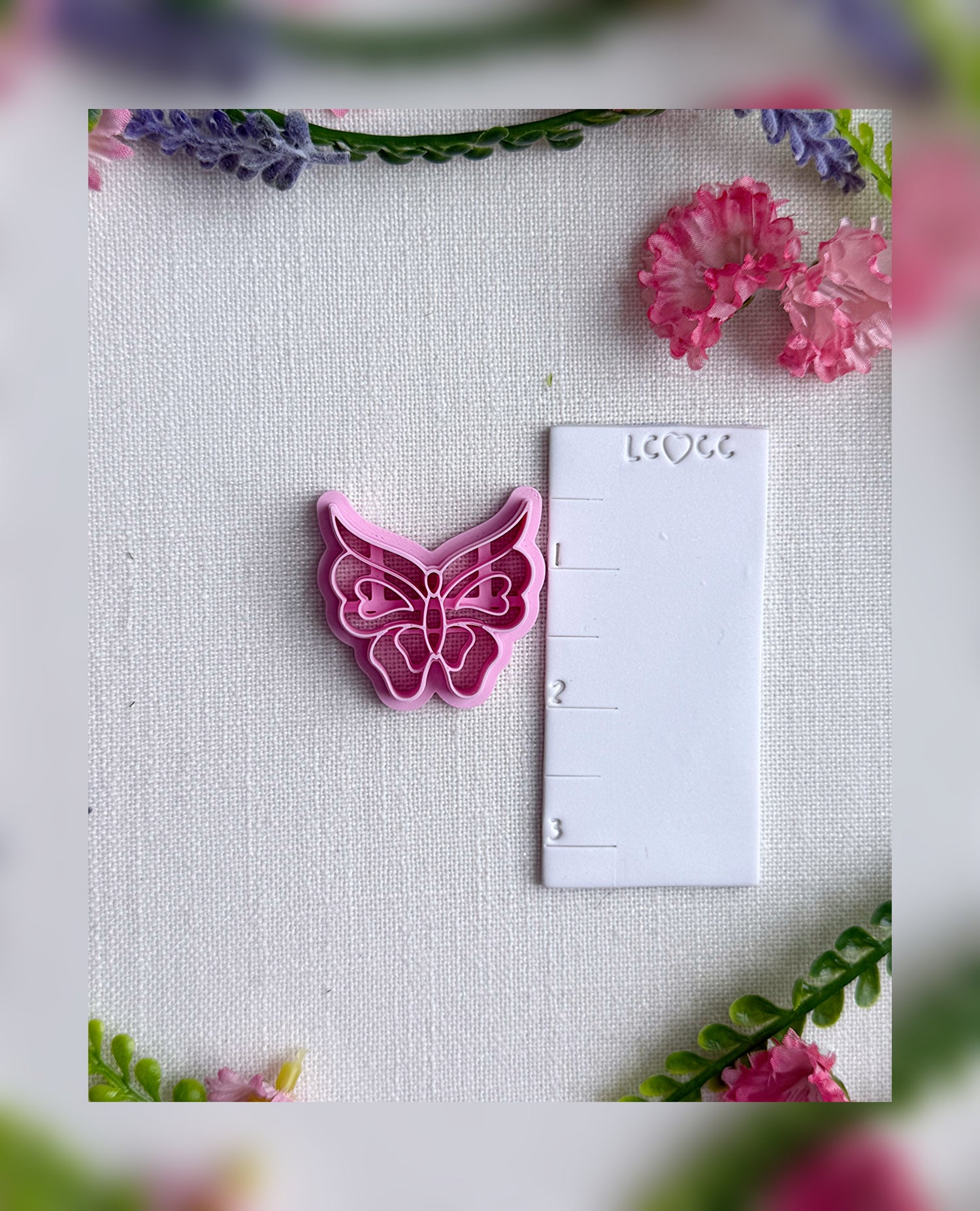 Flutterlace Wings Clay Cutter – Polymer Clay Tool