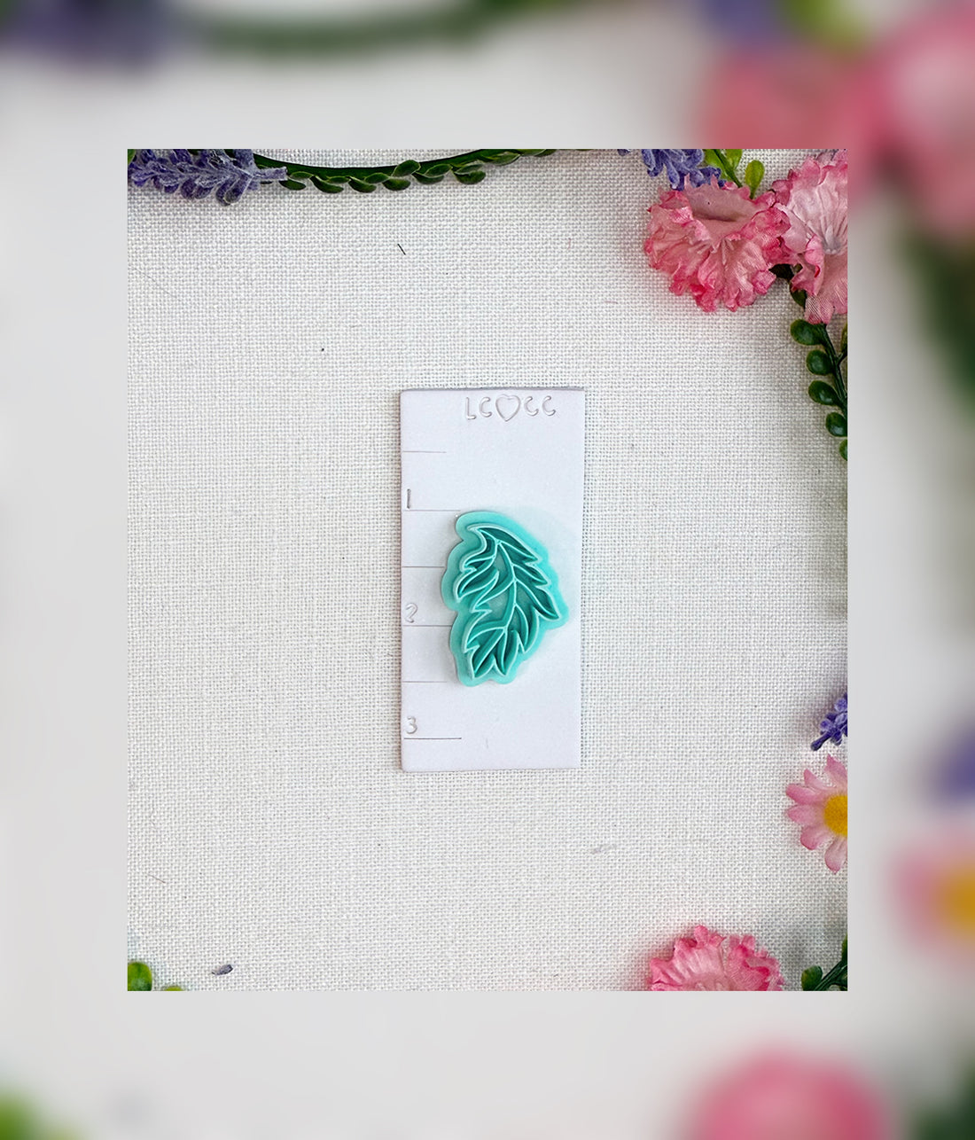 Cascading Fern Leaf Clay Cutter | Polymer Clay Tool