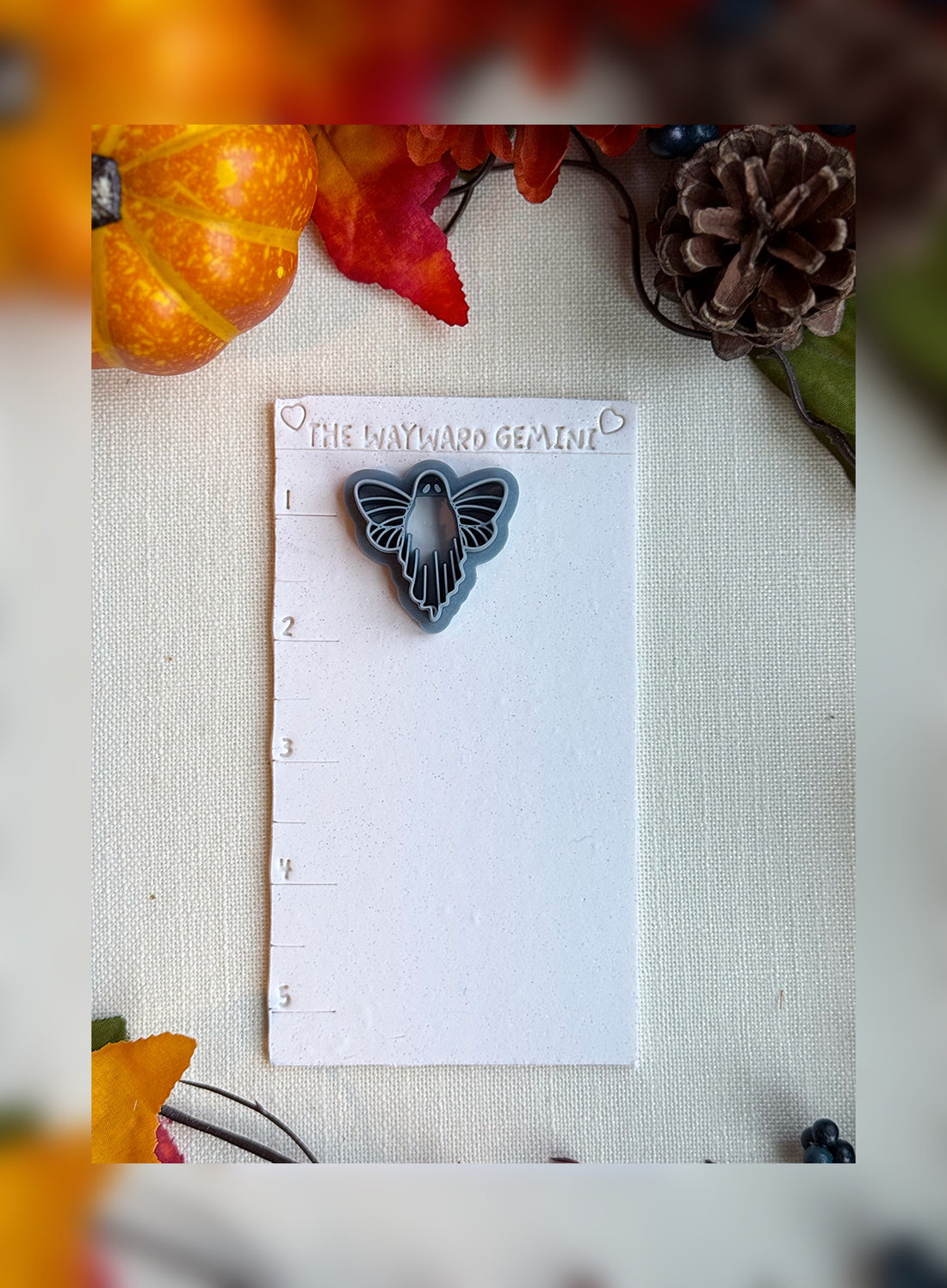 👻 Fluttergeist Clay Cutter – Polymer Clay Tool for Halloween
