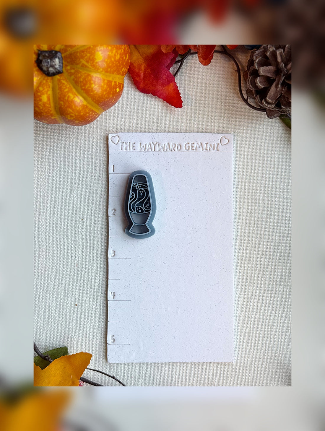 🧪 Spooklight Lava Lamp Clay Cutter – Polymer Clay Tool for Halloween