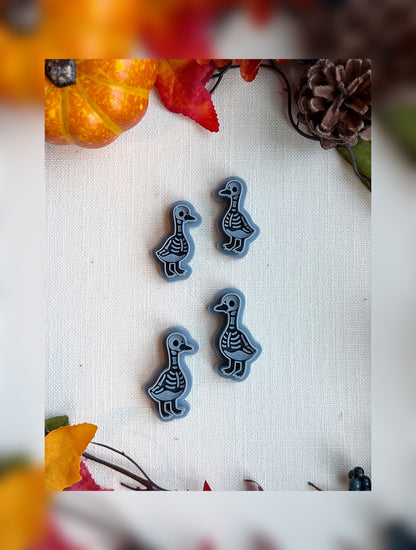 💀 Honk If You’re Haunted Clay Cutter – Polymer Clay Tool for Halloween