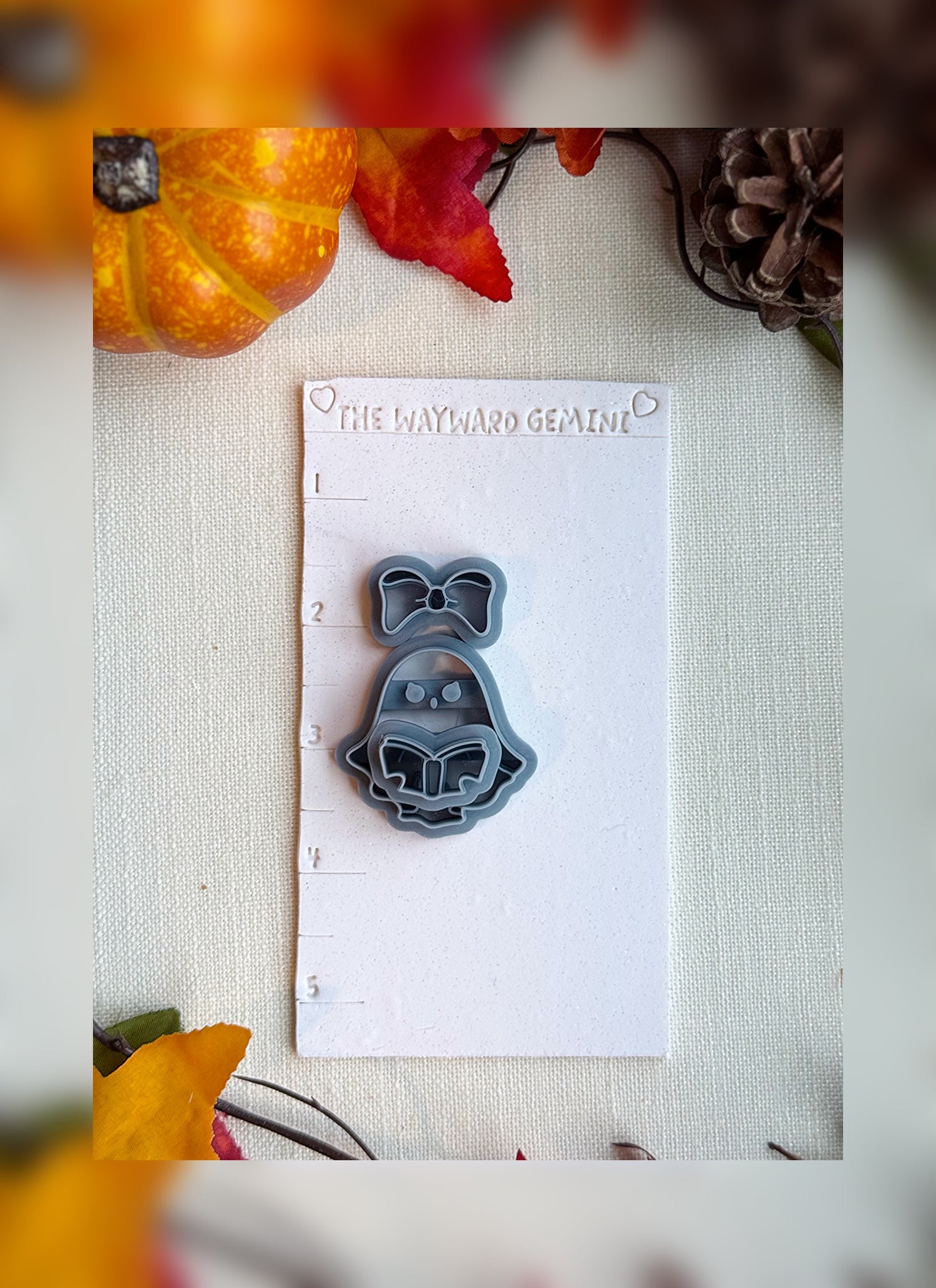 🎀 Ghoul Next Door Clay Cutter Set – Polymer Clay Tools for Halloween