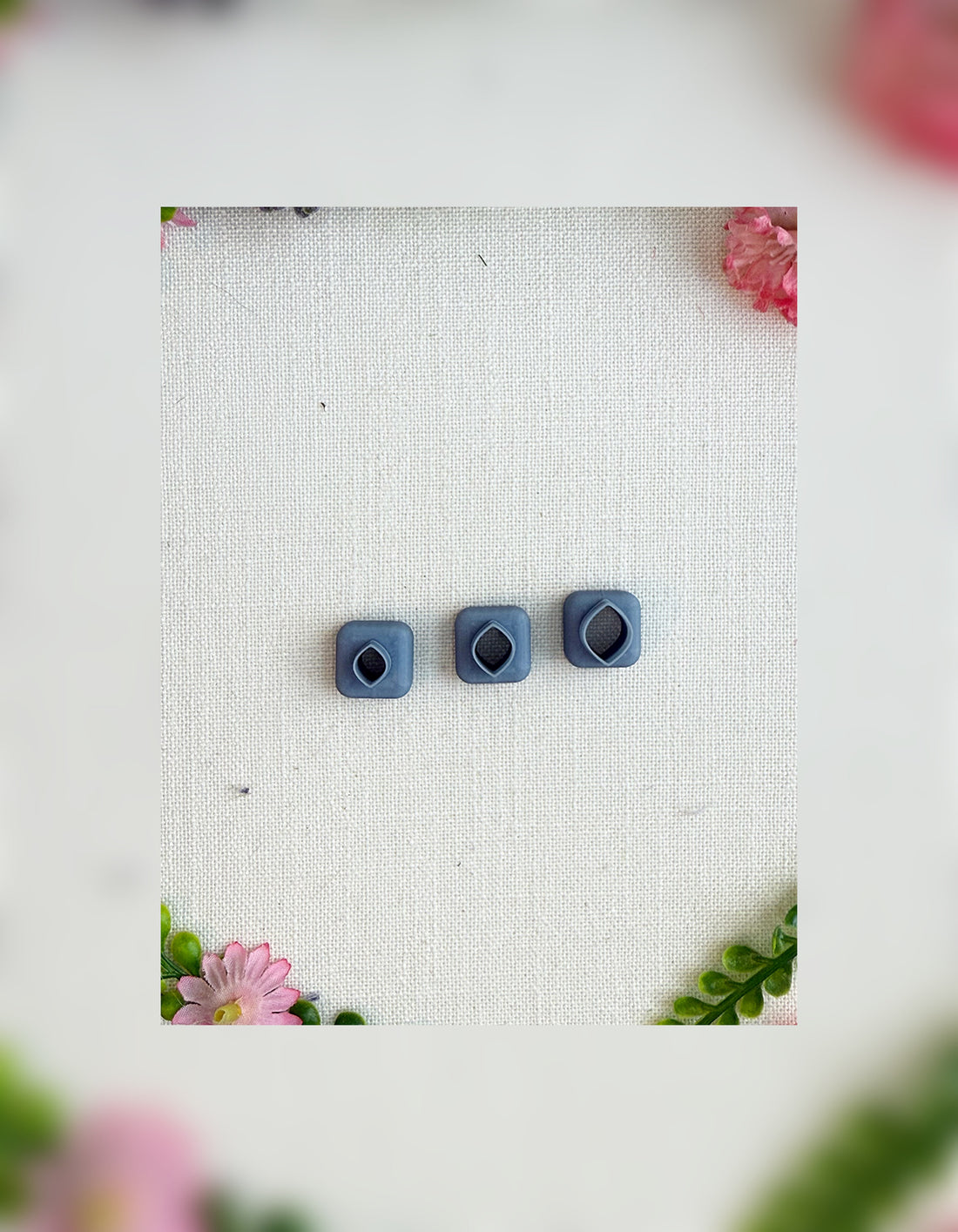 Mini Dewdrop Diamond Clay Cutter – Polymer Clay Tool