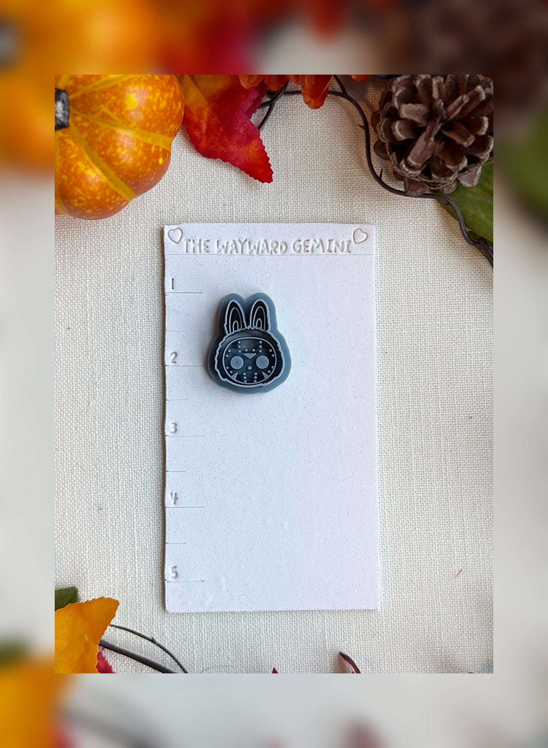 Camp Labubu Clay Cutter – Polymer Clay Tool for Halloween
