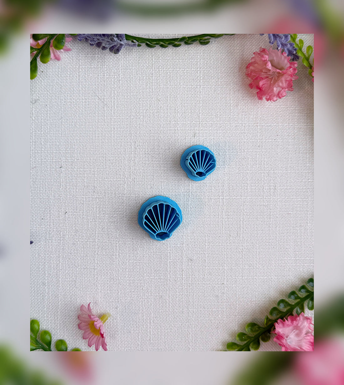 Scallop Shell Clay Cutter – Polymer Clay Tool