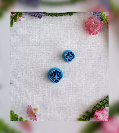 Scallop Shell Clay Cutter – Polymer Clay Tool