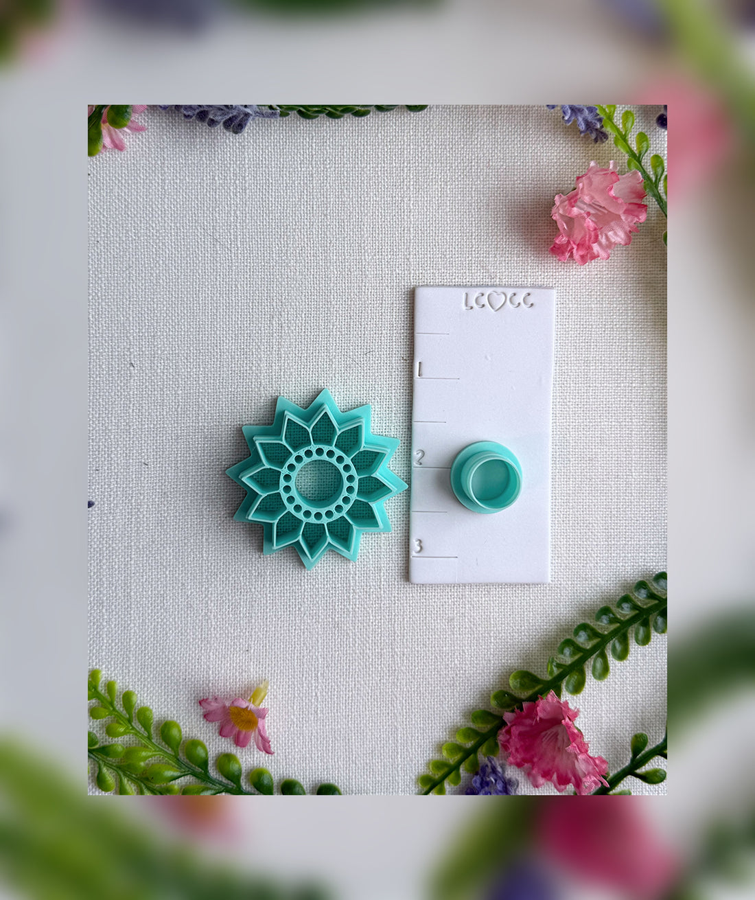 ☀️Sunspire Bloom Clay Cutter – Polymer Clay Tool