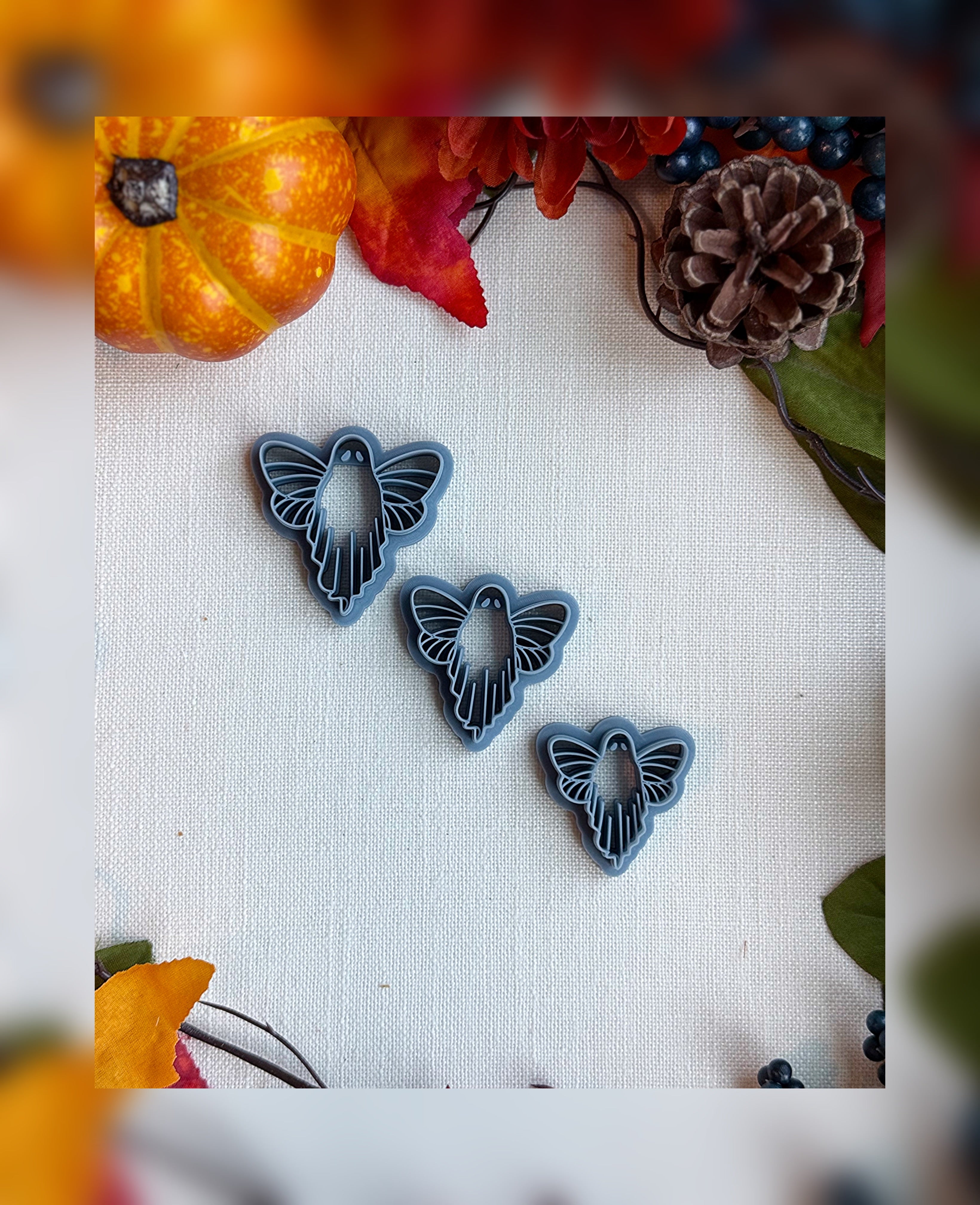 👻 Fluttergeist Clay Cutter – Polymer Clay Tool for Halloween